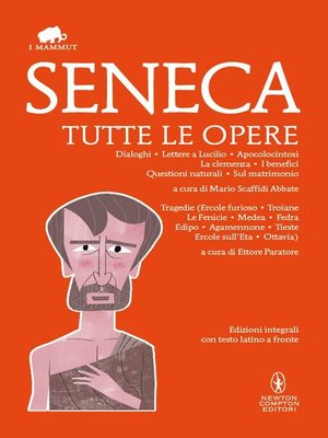 cover image of Tutte le opere